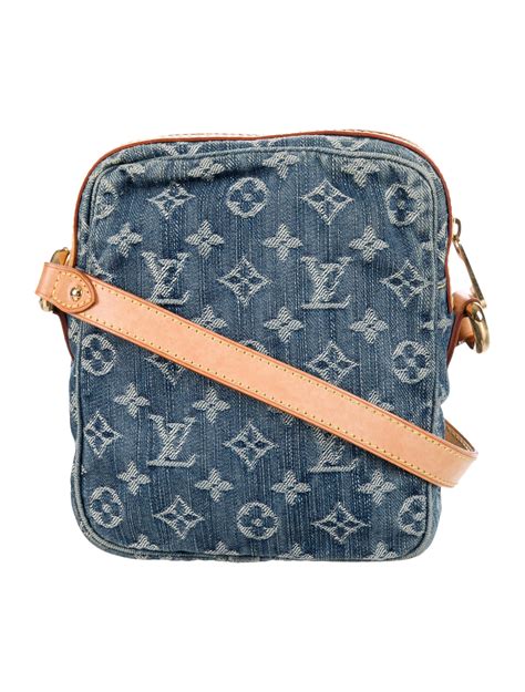 louis vuitton camera bag monogram titanium|louis vuitton denim camera bag.